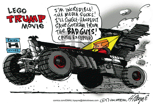 Henry Payne on Tuesday February 21, 2017 Comic Strip
