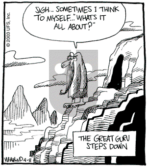 Reality Check on Tuesday April 8, 2003 Comic Strip