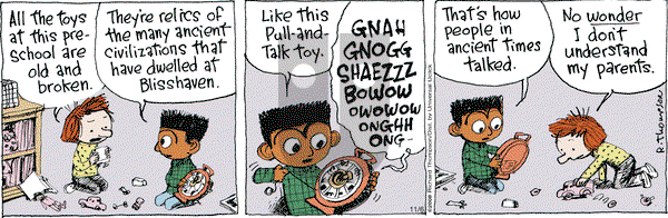 Cul de Sac on Wednesday November 6, 2013 Comic Strip