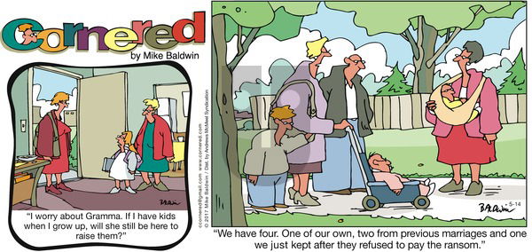 Cornered on Sunday May 14, 2017 Comic Strip
