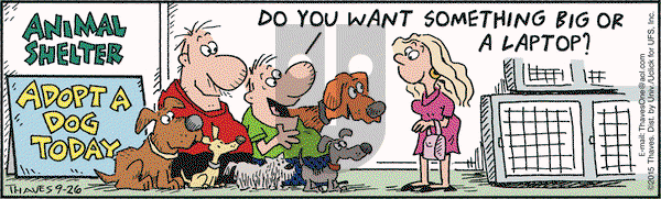 Frank and Ernest on Saturday September 26, 2015 Comic Strip