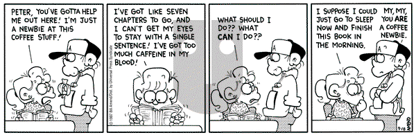 FoxTrot on Thursday September 18, 1997 Comic Strip