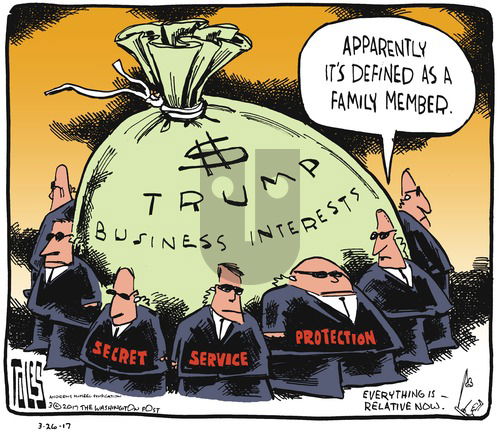 Tom Toles on Sunday March 26, 2017 Comic Strip