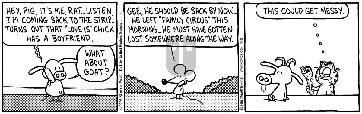 Pearls Before Swine - Friday May 23, 2003 Comic Strip