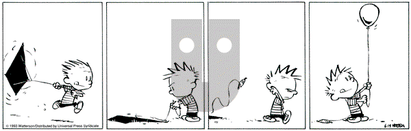 Calvin and Hobbes on Monday June 14, 1993 Comic Strip