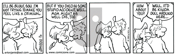 Arlo and Janis on Friday July 3, 1998 Comic Strip