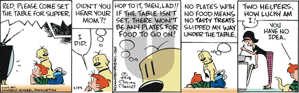 Red and Rover on Saturday September 29, 2018 Comic Strip