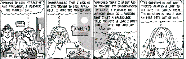 Cathy Classics on Wednesday November 30, 1988 Comic Strip