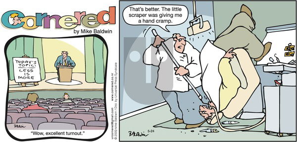 Cornered on Sunday May 24, 2009 Comic Strip