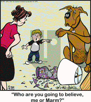 Marmaduke on Saturday April 29, 2017 Comic Strip