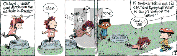 Cul de Sac on Thursday October 15, 2015 Comic Strip