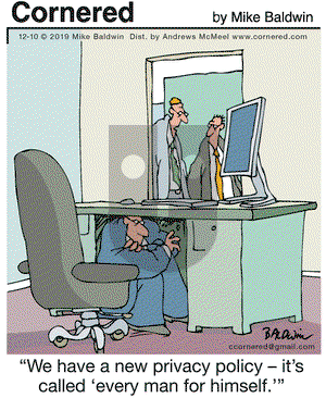 Cornered on Tuesday December 10, 2019 Comic Strip