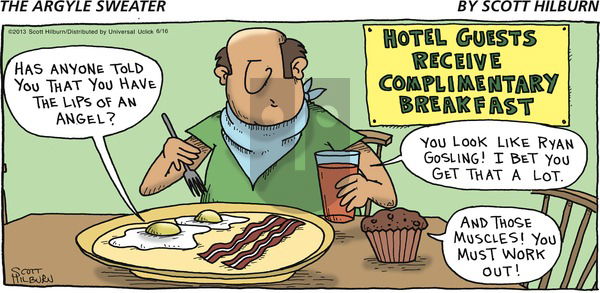 The Argyle Sweater on Sunday June 16, 2013 Comic Strip