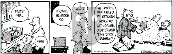 Betty on Friday January 9, 1998 Comic Strip