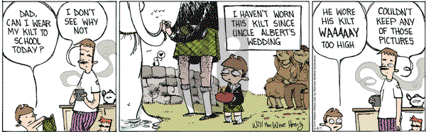 Wallace the Brave on Monday April 1, 2019 Comic Strip