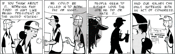 Lucky Cow on Thursday September 13, 2007 Comic Strip