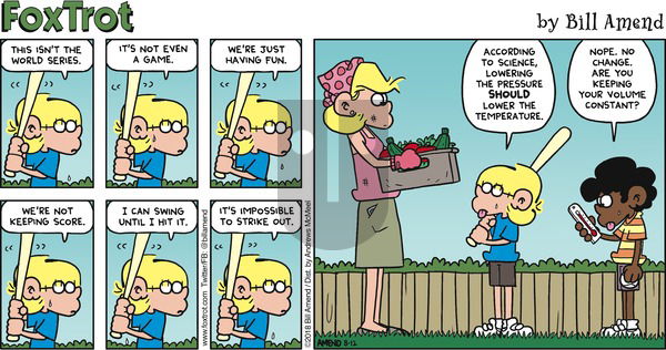 FoxTrot on Sunday August 12, 2018 Comic Strip