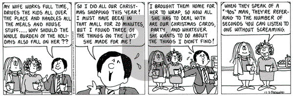 Cathy Classics on Friday January 10, 1997 Comic Strip