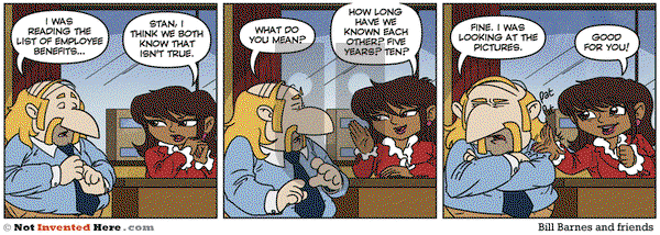 Not Invented Here on Monday November 15, 2021 Comic Strip