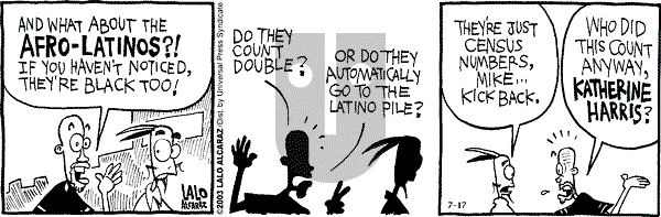 La Cucaracha on Thursday July 17, 2003 Comic Strip