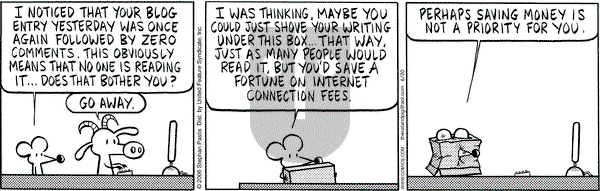 Pearls Before Swine on Tuesday June 20, 2006 Comic Strip