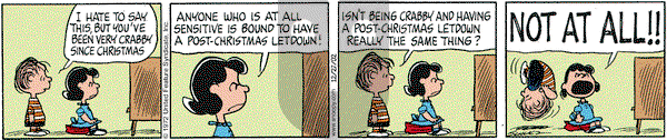 Peanuts on Monday March 17, 2003 Comic Strip