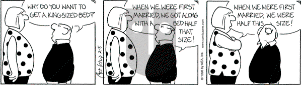 The Born Loser on Thursday February 5, 1998 Comic Strip