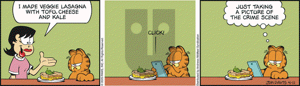 Garfield on Friday April 11, 2025 Comic Strip