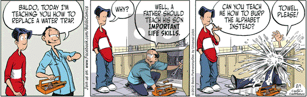 Baldo - Wednesday February 1, 2012 Comic Strip