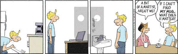 Arlo and Janis on Saturday January 21, 2017 Comic Strip