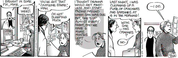 For Better or For Worse on Wednesday April 24, 2002 Comic Strip