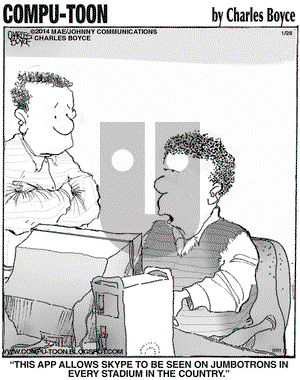 Compu-toon on Wednesday January 28, 2015 Comic Strip