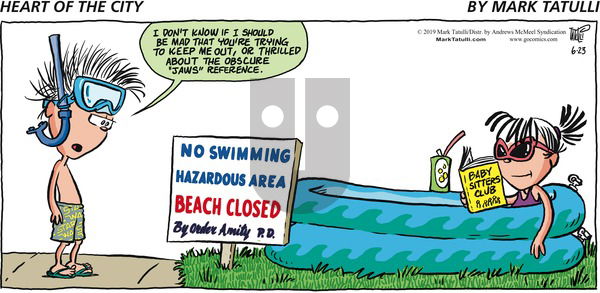 Heart of the City on Sunday June 23, 2019 Comic Strip