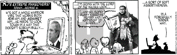 Over the Hedge on Saturday April 3, 2004 Comic Strip