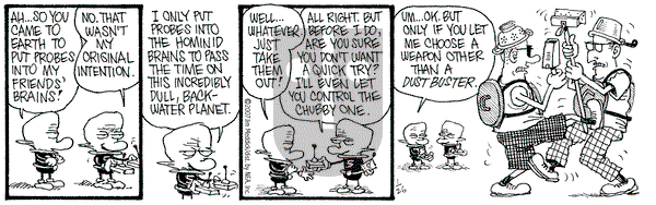Monty on Friday January 26, 2007 Comic Strip
