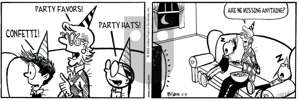 Grand Avenue on Saturday December 31, 2005 Comic Strip