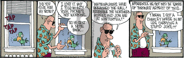 Monty on Saturday October 9, 2021 Comic Strip