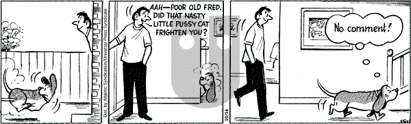 Fred Basset on Thursday October 16, 2008 Comic Strip