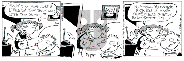 Soup to Nutz - Old on Wednesday February 12, 2003 Comic Strip