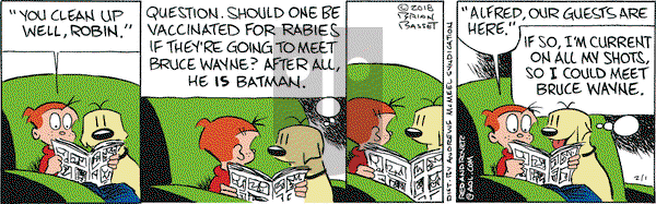 Red and Rover on Thursday February 1, 2018 Comic Strip