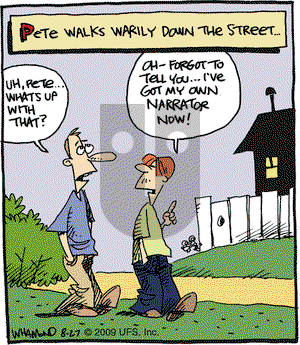 Reality Check on Thursday August 27, 2009 Comic Strip