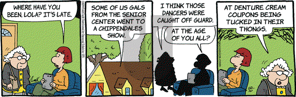 Lola on Friday October 10, 2014 Comic Strip