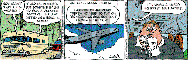 Cleats on Thursday July 15, 2004 Comic Strip
