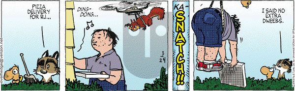 Over the Hedge on Thursday March 24, 2016 Comic Strip