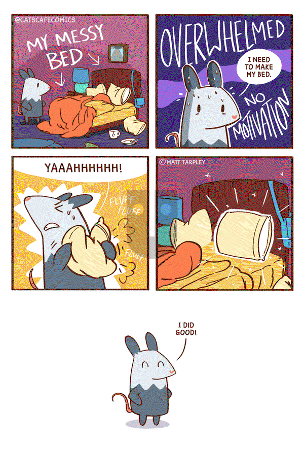 Cat's Cafe on Monday February 7, 2022 Comic Strip