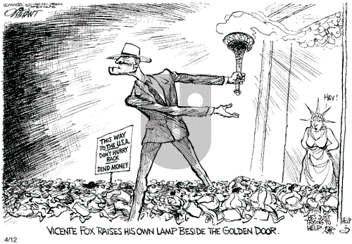Pat Oliphant on Wednesday April 12, 2006 Comic Strip