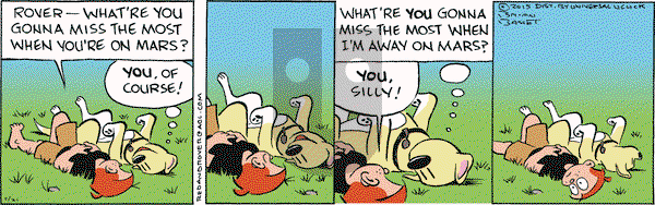 Red and Rover on Tuesday July 21, 2015 Comic Strip