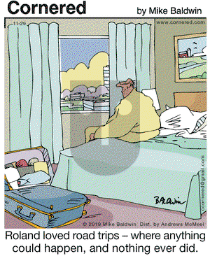 Cornered on Friday November 29, 2019 Comic Strip