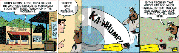 Rip Haywire on Monday May 29, 2017 Comic Strip