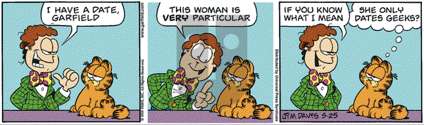 Garfield on Thursday May 25, 2006 Comic Strip